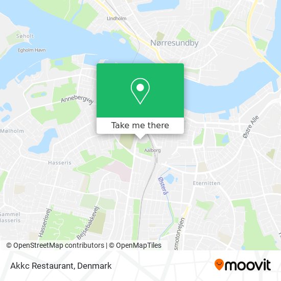Akkc Restaurant map