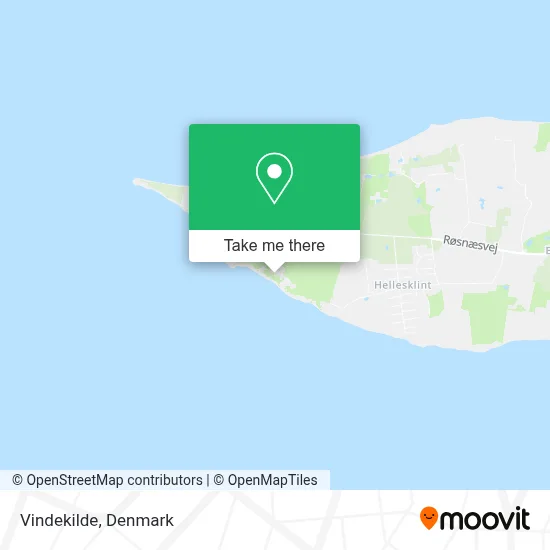 Vindekilde map