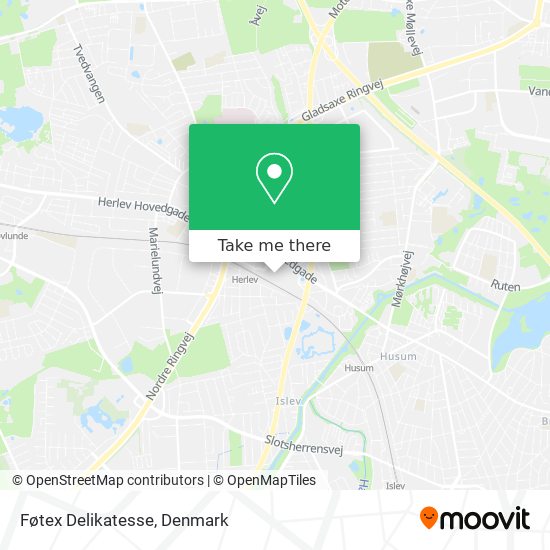 Føtex Delikatesse map