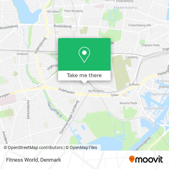 Fitness World map