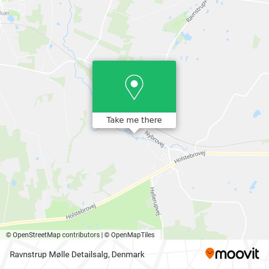 Ravnstrup Mølle Detailsalg map