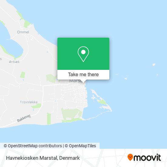 Havnekiosken Marstal map