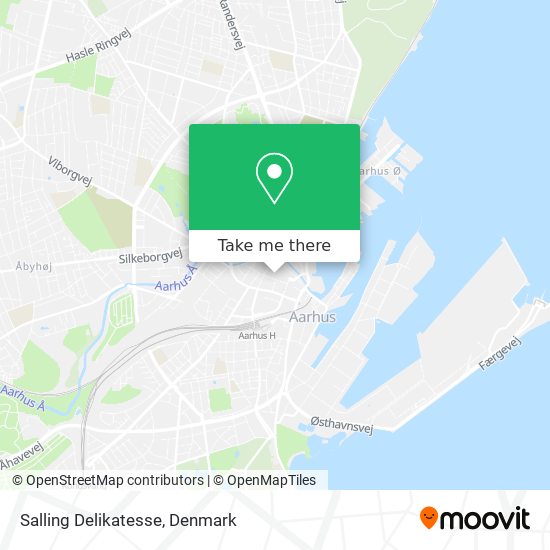 Salling Delikatesse map