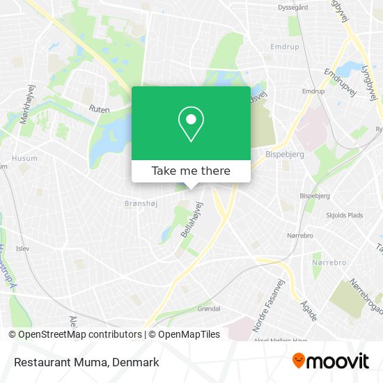 Restaurant Muma map