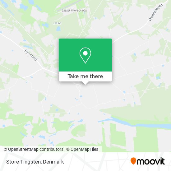 Store Tingsten map