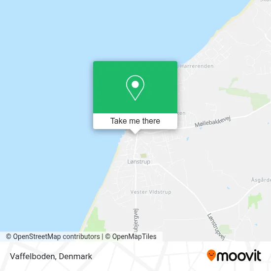 Vaffelboden map
