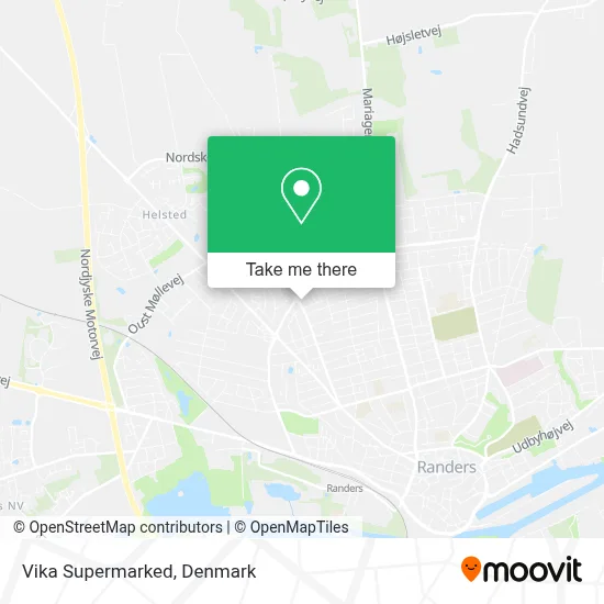 Vika Supermarked map