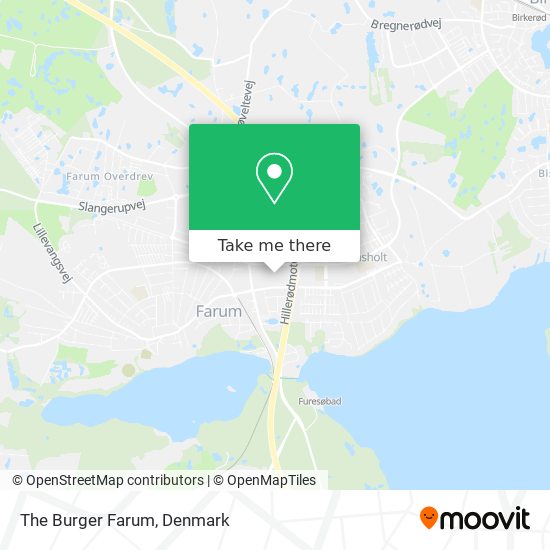 The Burger Farum map