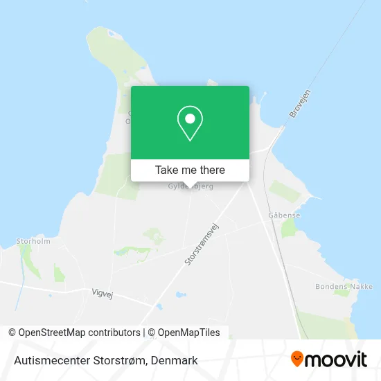 Autismecenter Storstrøm map