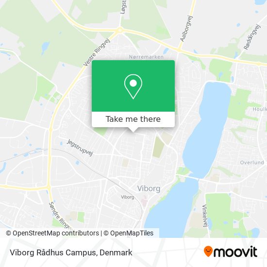 Viborg Rådhus Campus map