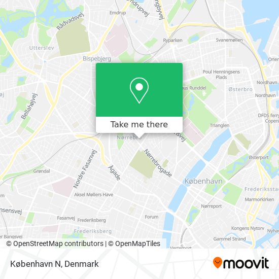 København N map