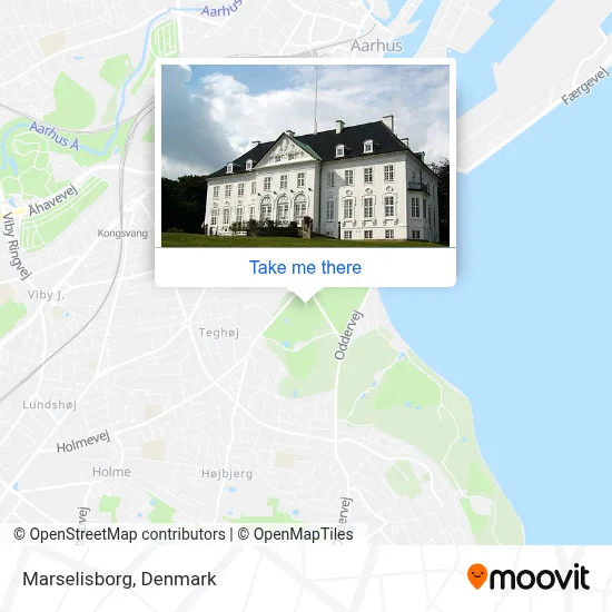 Marselisborg map
