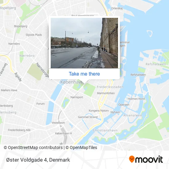 Øster Voldgade 4 map