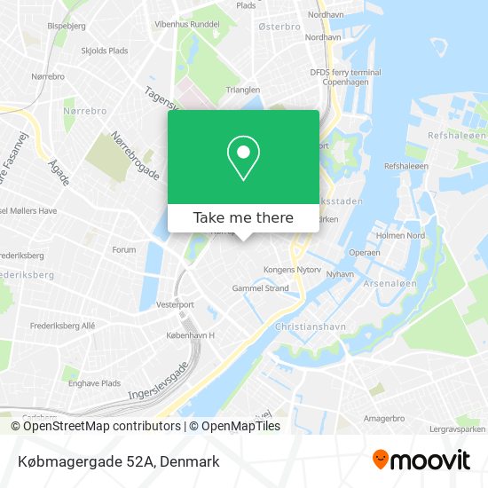 Købmagergade 52A map