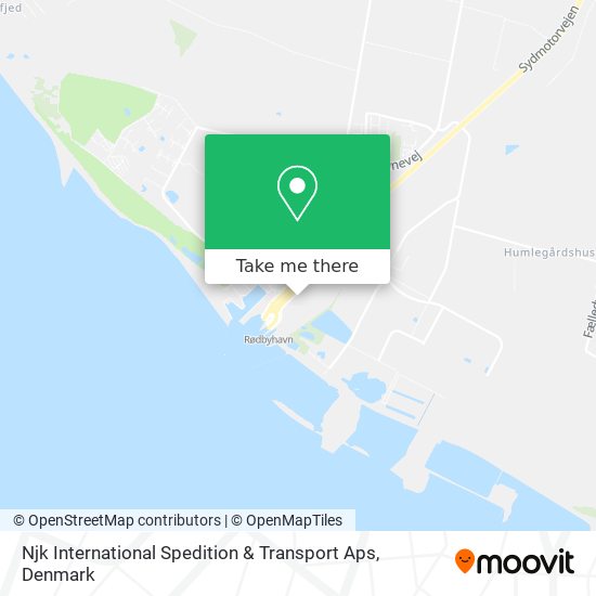 Njk International Spedition & Transport Aps map