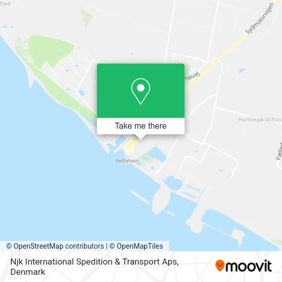 Njk International Spedition & Transport Aps map