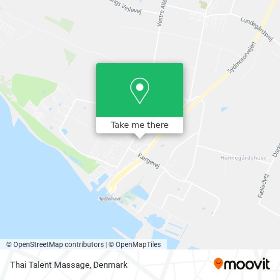 Thai Talent Massage map