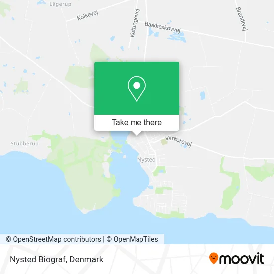 Nysted Biograf map