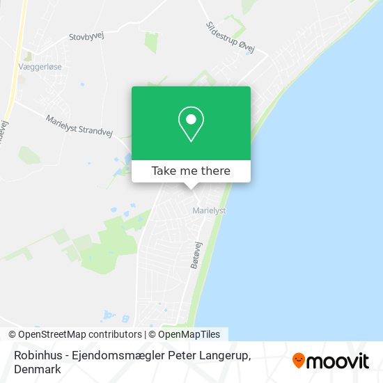 Robinhus - Ejendomsmægler Peter Langerup map