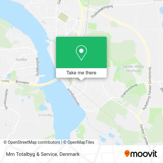 Mm Totalbyg & Service map