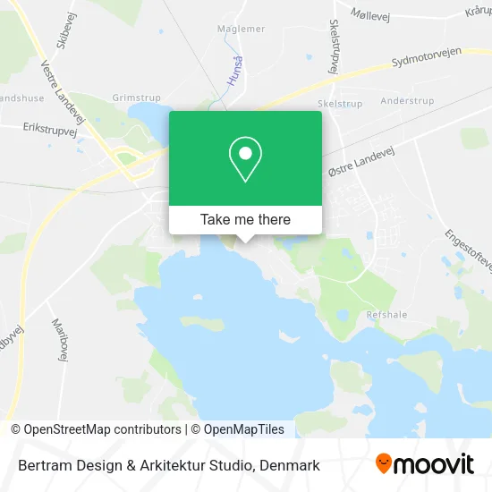Bertram Design & Arkitektur Studio map