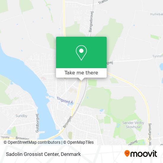 Sadolin Grossist Center map