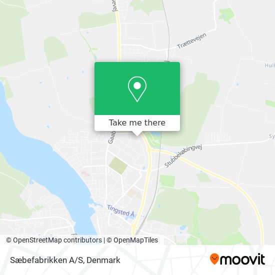 Sæbefabrikken A/S map