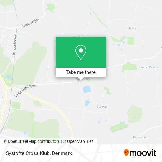 Systofte Cross-Klub map