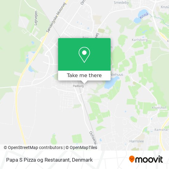 Papa S Pizza og Restaurant map