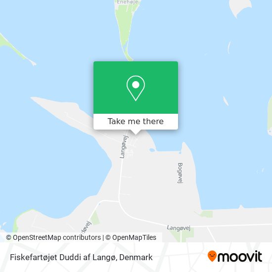 Fiskefartøjet Duddi af Langø map