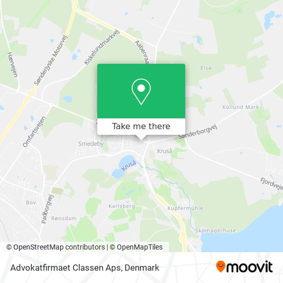 Advokatfirmaet Classen Aps map