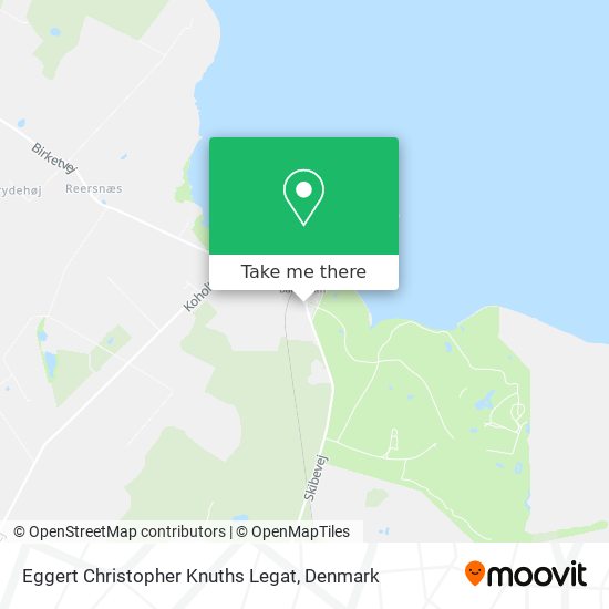 Eggert Christopher Knuths Legat map