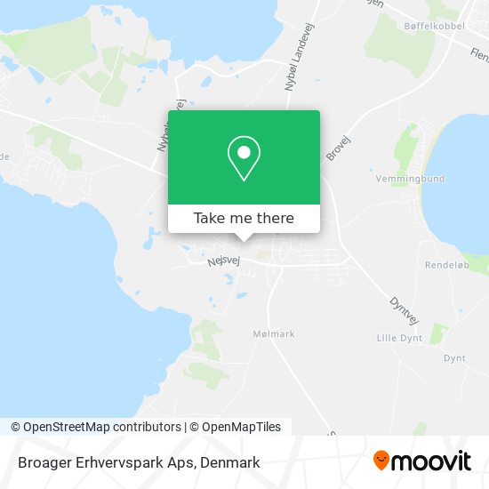 Broager Erhvervspark Aps map