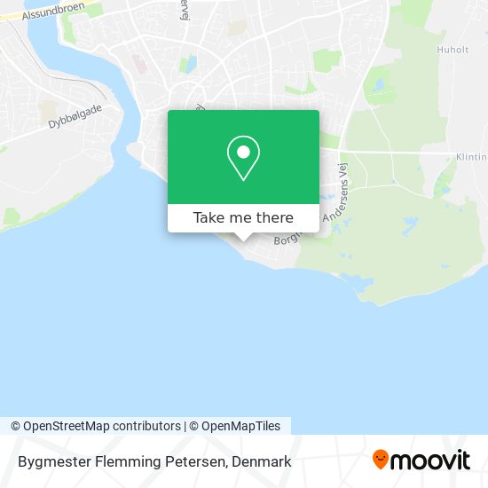 Bygmester Flemming Petersen map