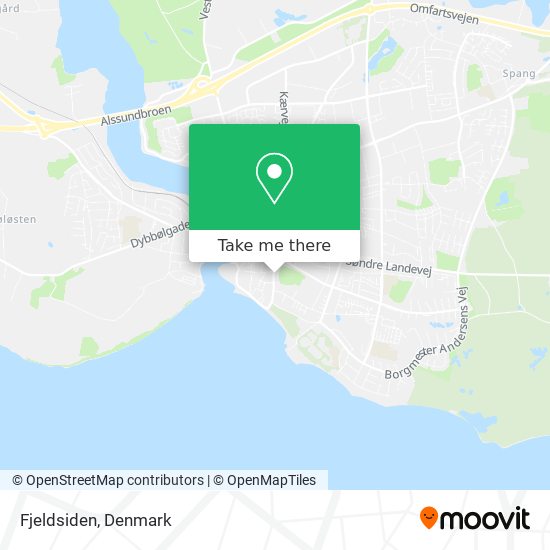 Fjeldsiden map