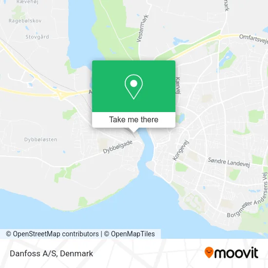 Danfoss A/S map