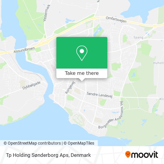 Tp Holding Sønderborg Aps map