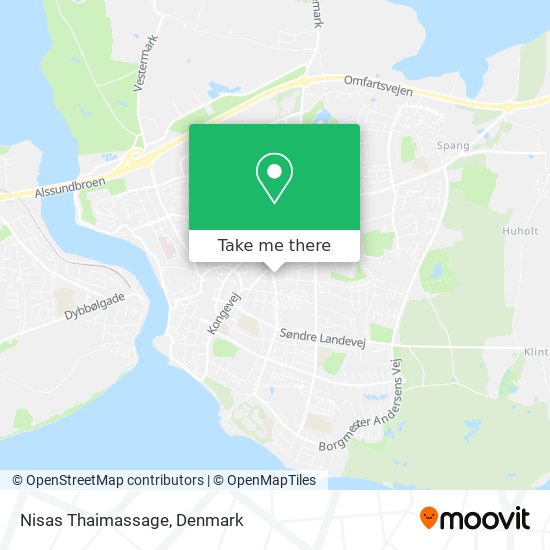 Nisas Thaimassage map