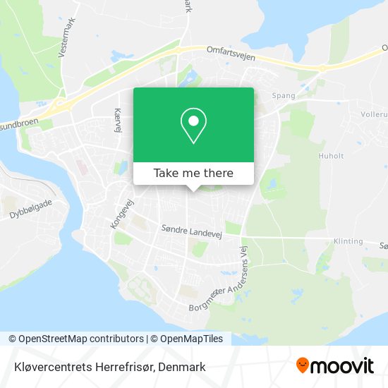 Kløvercentrets Herrefrisør map
