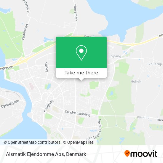 Alsmatik Ejendomme Aps map