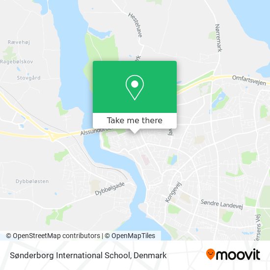 Sønderborg International School map