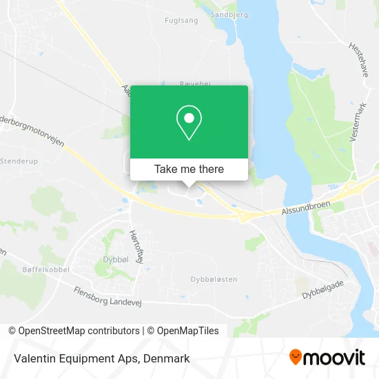 Valentin Equipment Aps map