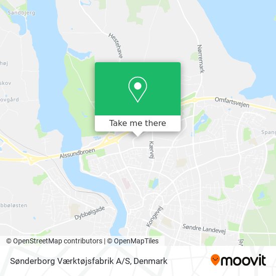 Sønderborg Værktøjsfabrik A/S map