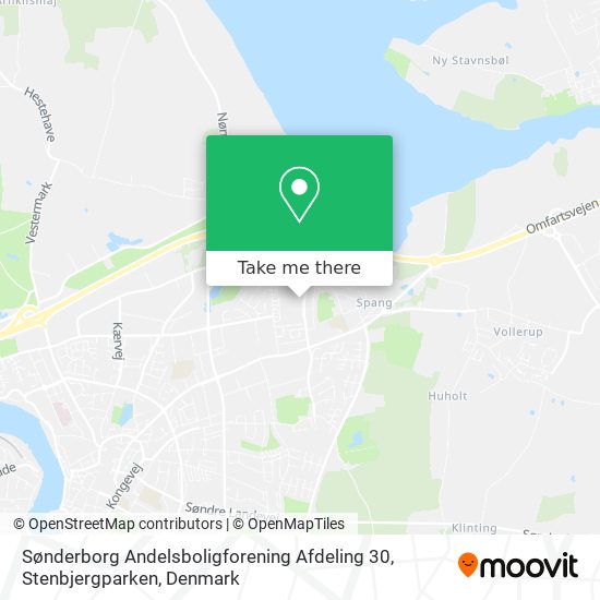 Sønderborg Andelsboligforening Afdeling 30, Stenbjergparken map