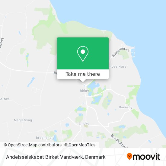 Andelsselskabet Birket Vandværk map