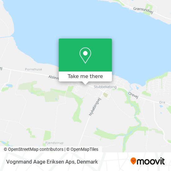 Vognmand Aage Eriksen Aps map