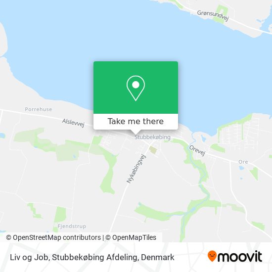 Liv og Job, Stubbekøbing Afdeling map