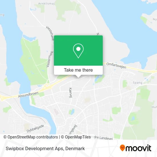 Swipbox Development Aps map