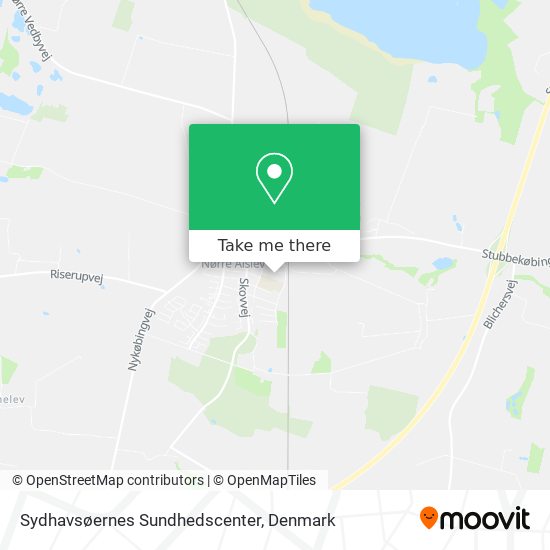 Sydhavsøernes Sundhedscenter map