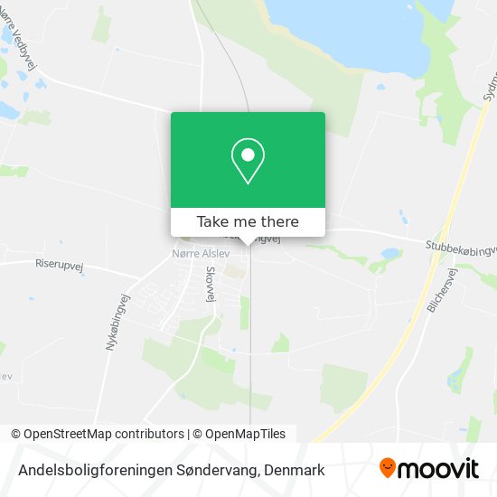 Andelsboligforeningen Søndervang map